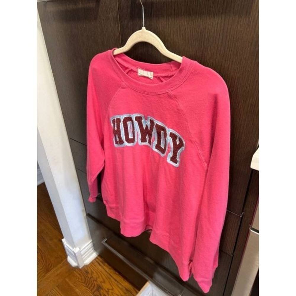 altard state pink howdy sweatshirt‎ small